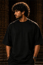 Yoga Karmasu Kaushalam Oversized T-Shirt – Bhagavad Gita Verse 2:50