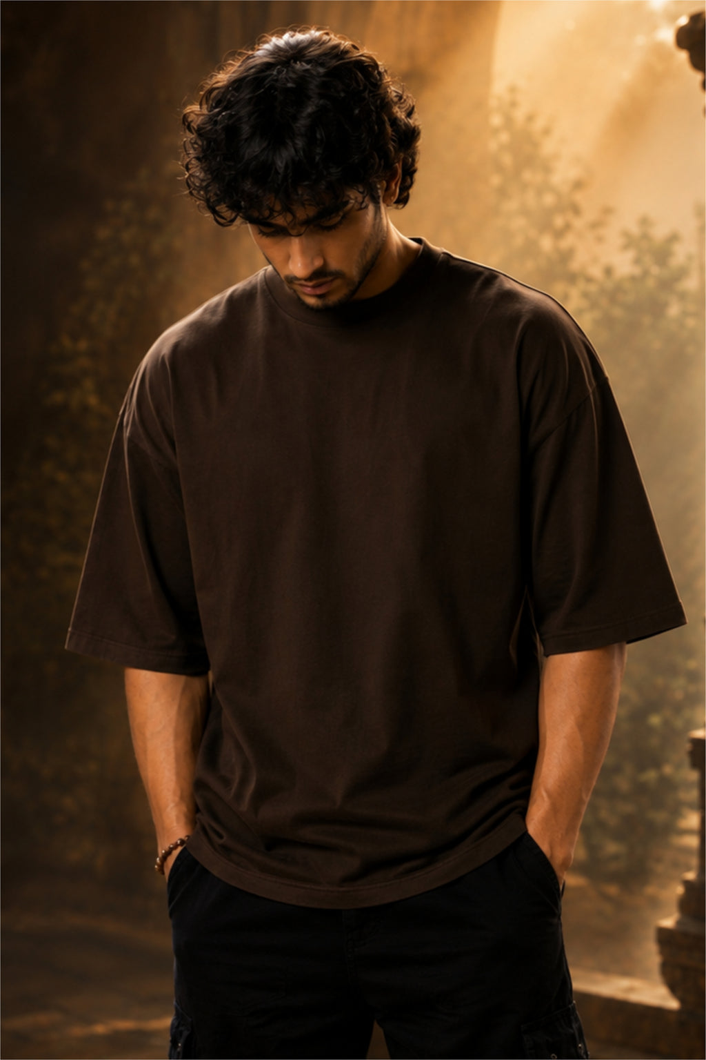 Bhagavad Gita Phoenix Graphic Oversized T-Shirt – Premium Streetwear