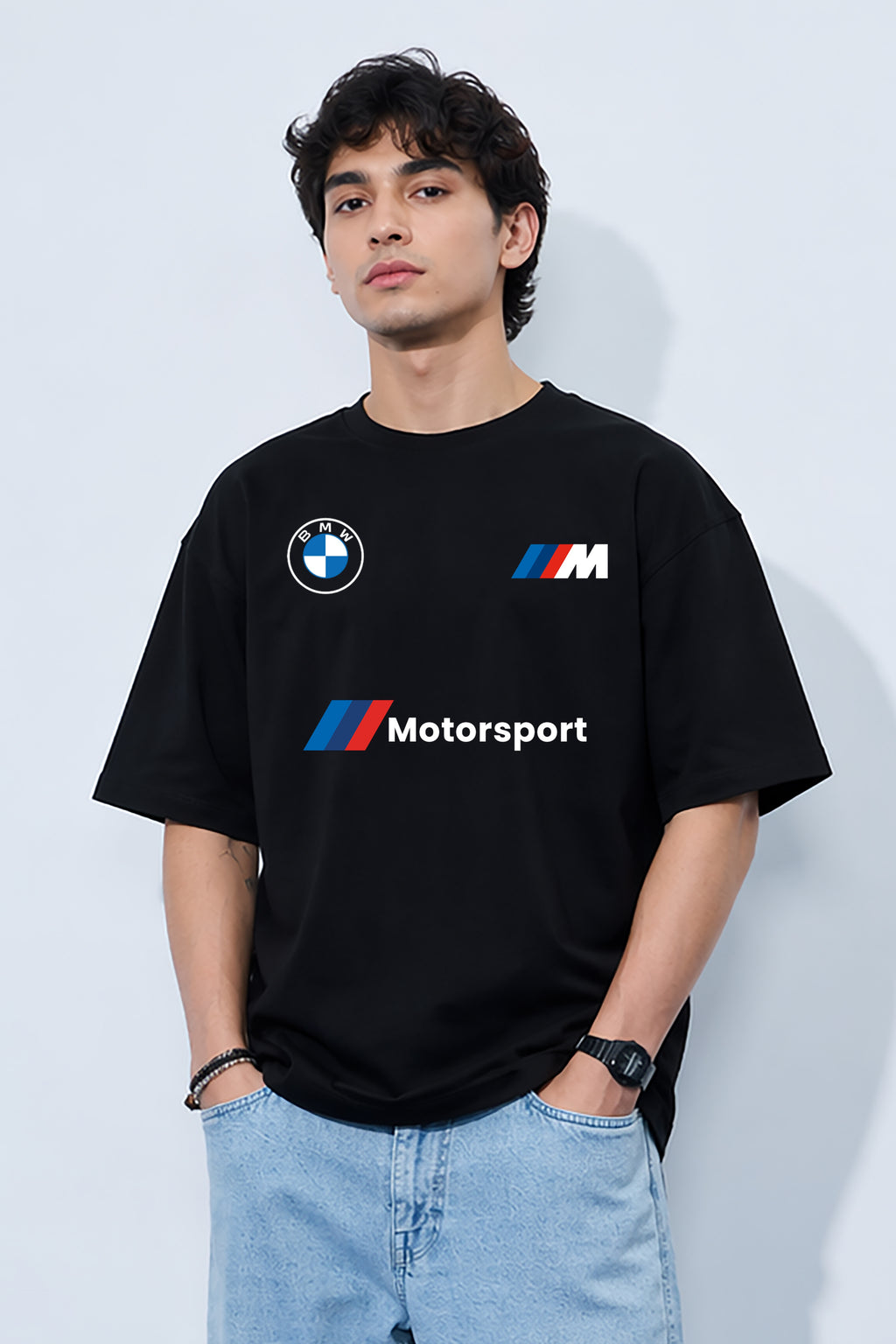 BMW-Inspired Motorsport Oversized T-Shirt