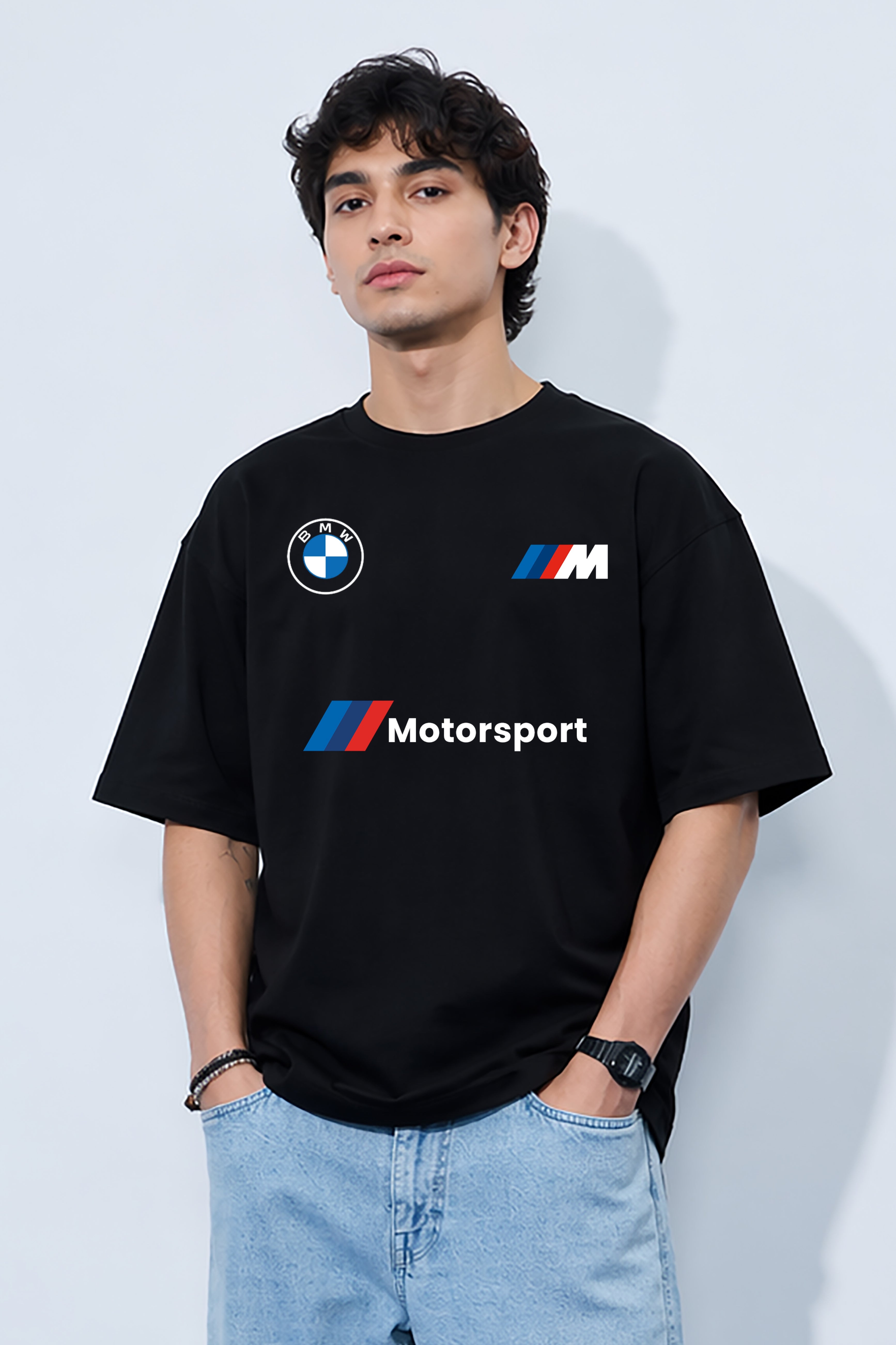 BMW-Inspired Motorsport Oversized T-Shirt