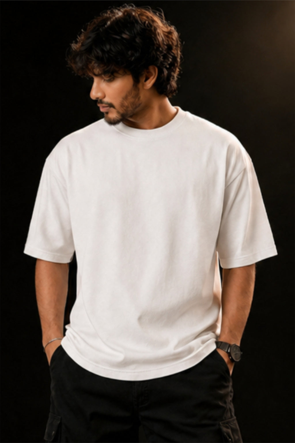 Bhagavad Gita Oversized T-Shirt – White