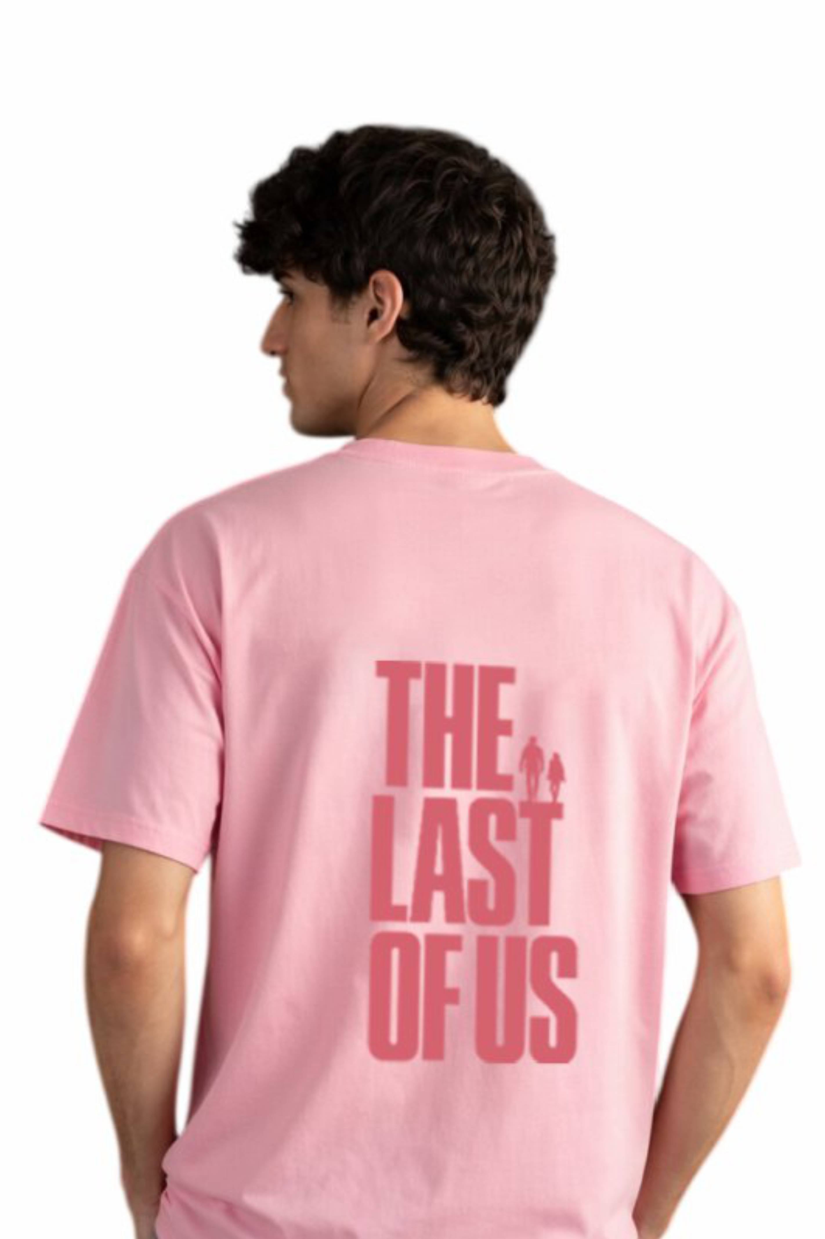 The Last of Us Inspired Graphic Oversized T-Shirt for Men