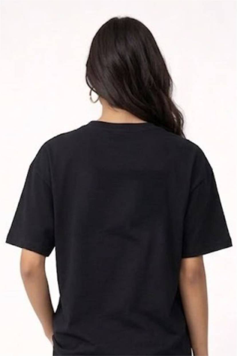 Wednesday Girls Series Black Graphic T-Shirt