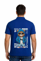 Streetwear Graphic Design Polo T-Shirt for Men