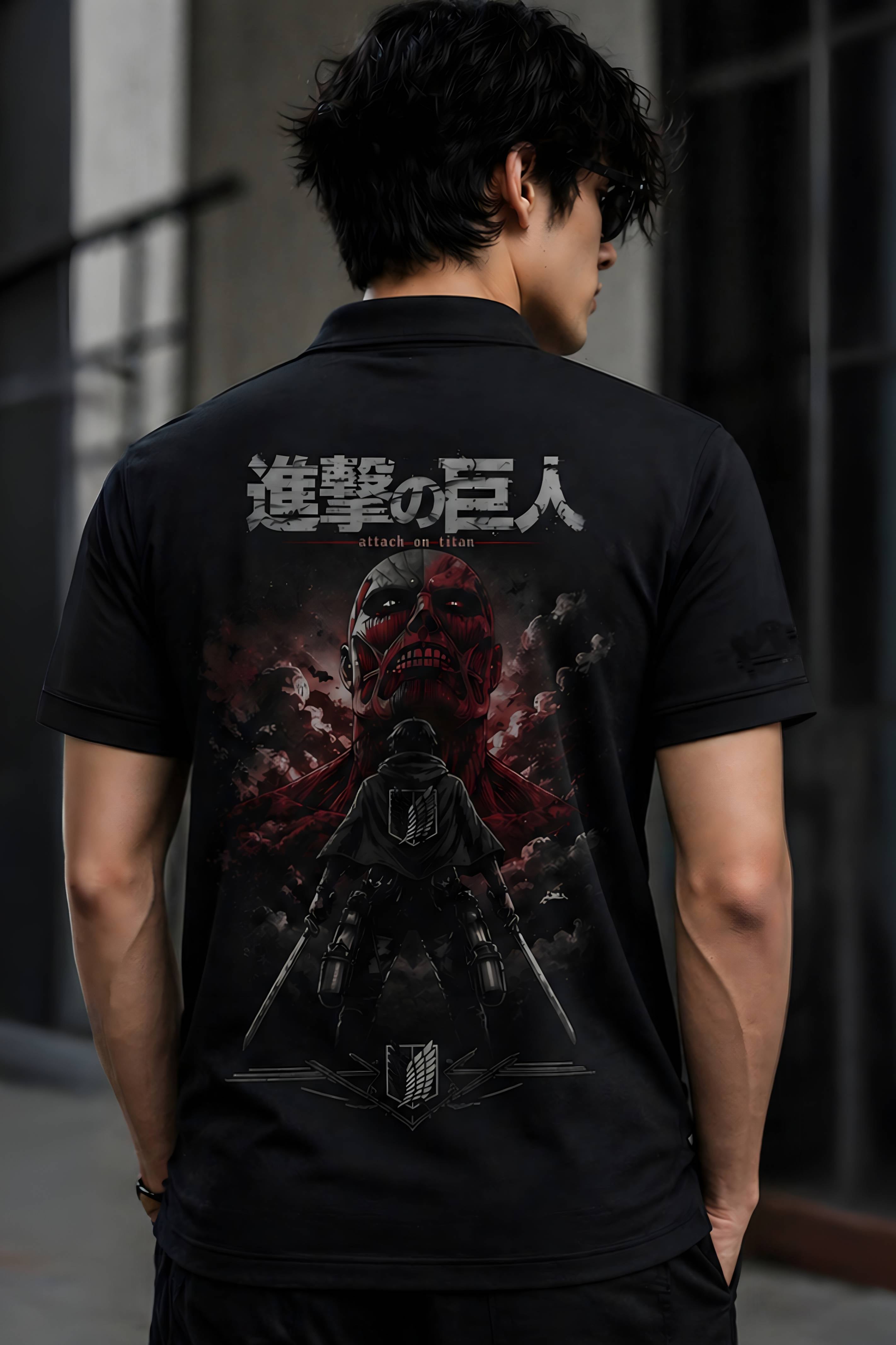 Attack on Titan Anime oversize t shirt