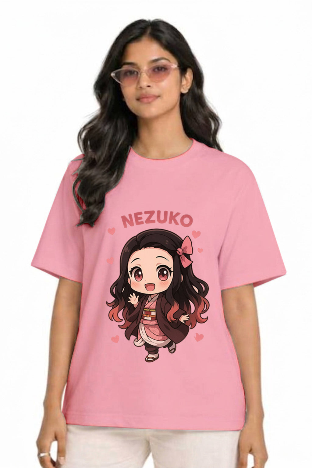 Nezuko Inspired Anime Girls T-Shirt