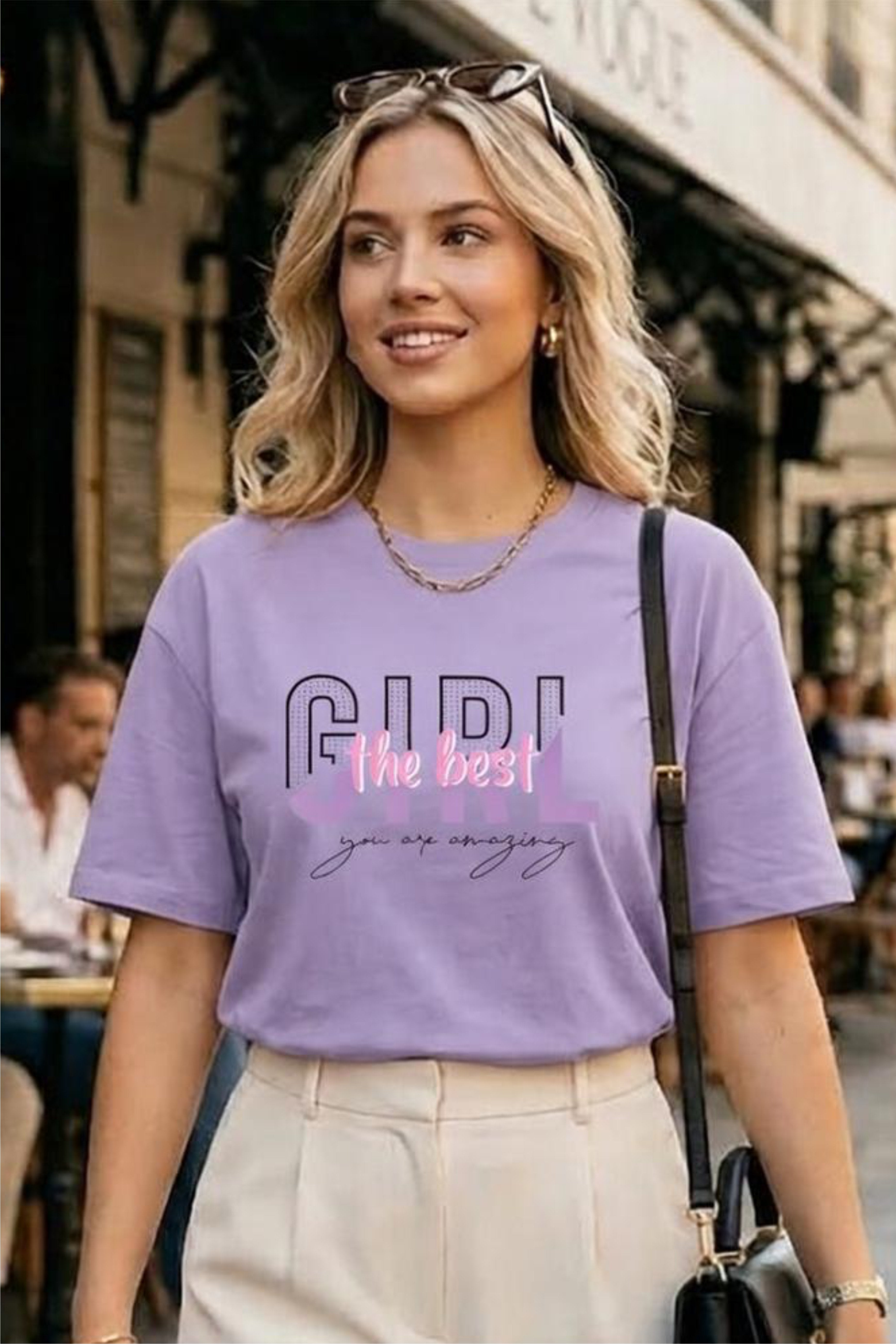 Girl the best Girls t shirt