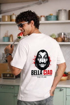 Money Heist Bella Ciao Graphic over sized T-Shirt for Men