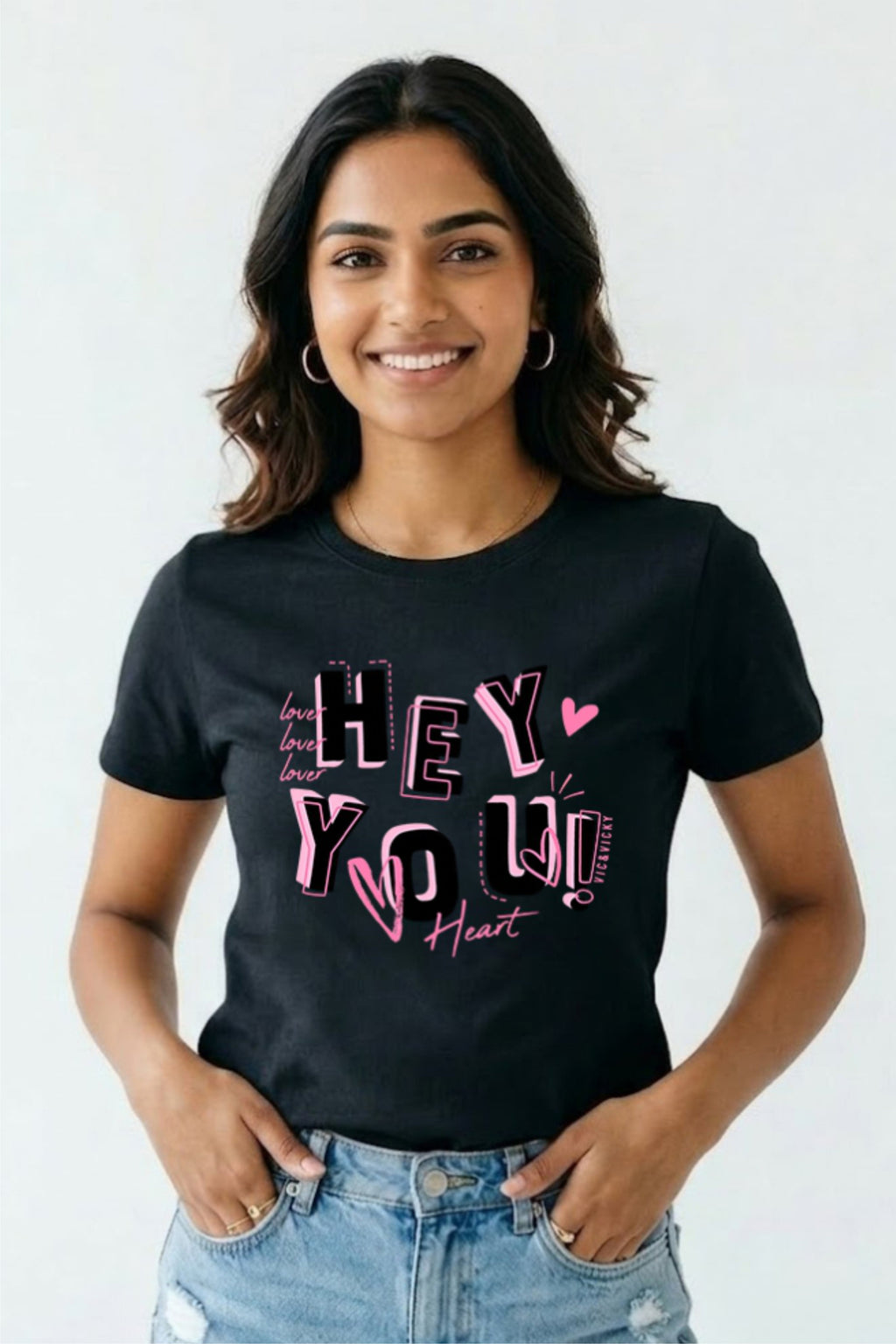 Heart girls t shirt