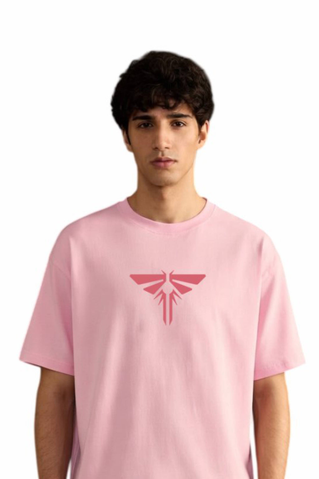 The Last of Us Inspired Graphic Oversized T-Shirt for Men