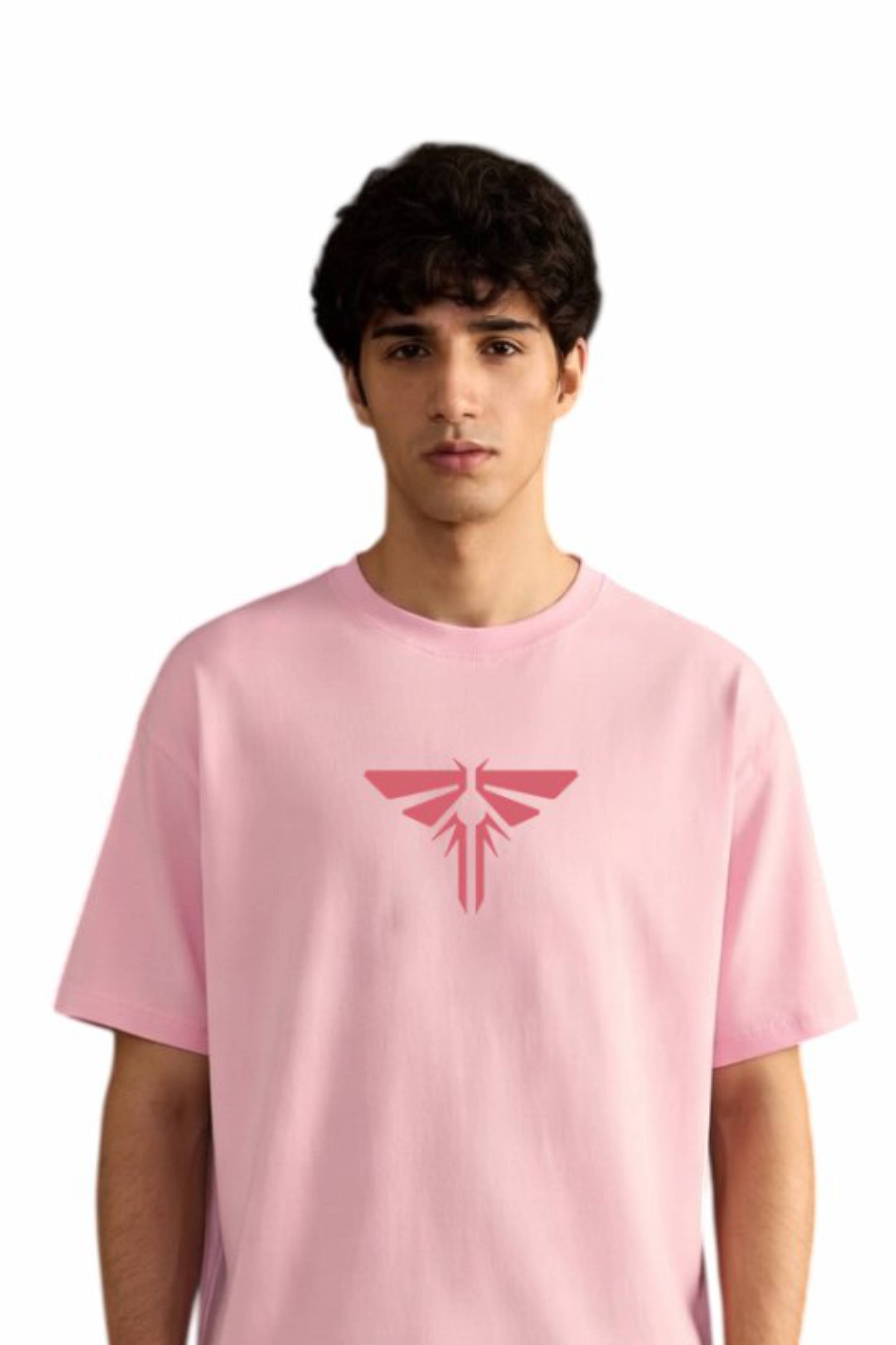 The Last of Us Inspired Graphic Oversized T-Shirt for Men