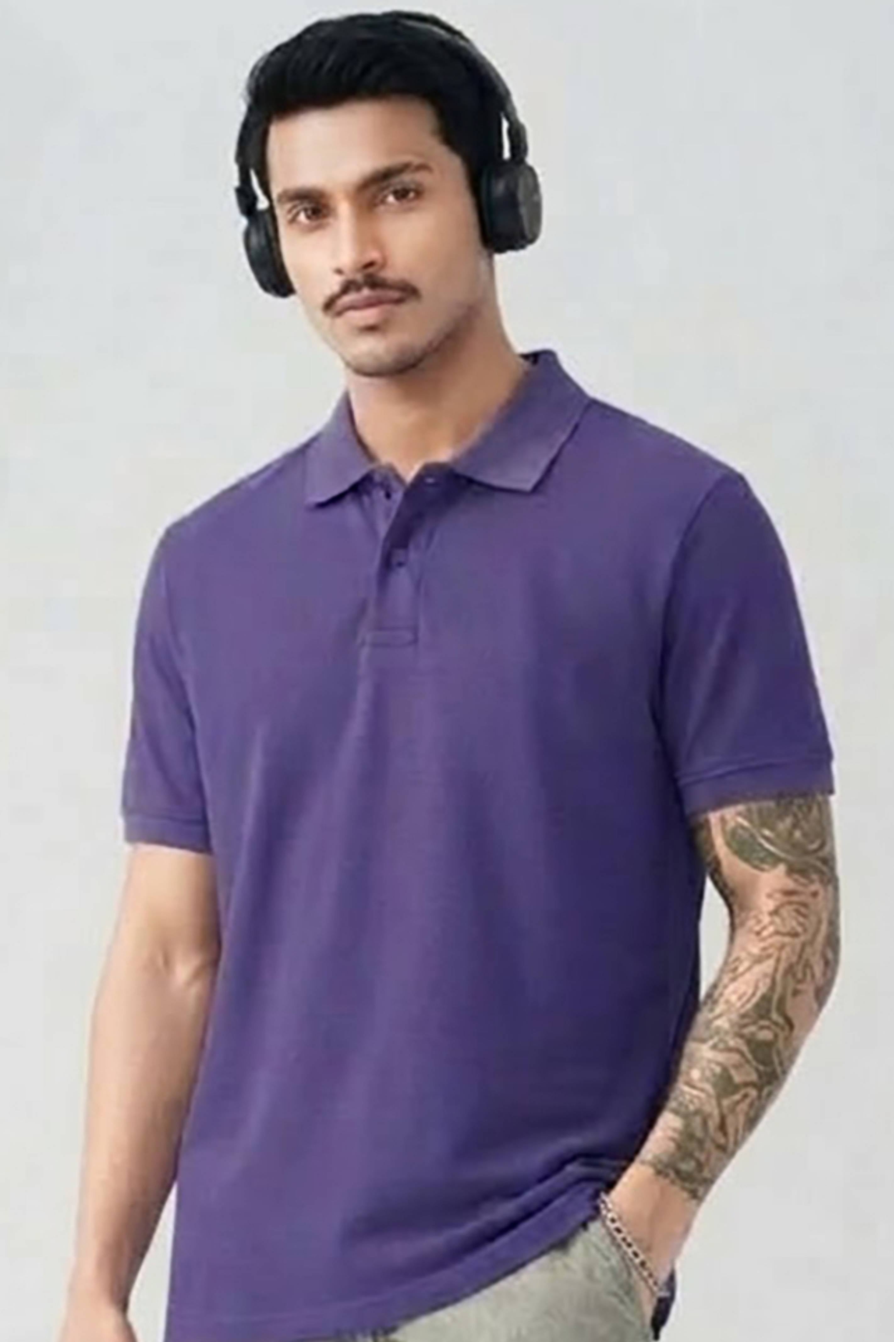 One Piece Anime Graphic Polo T-Shirt for Men