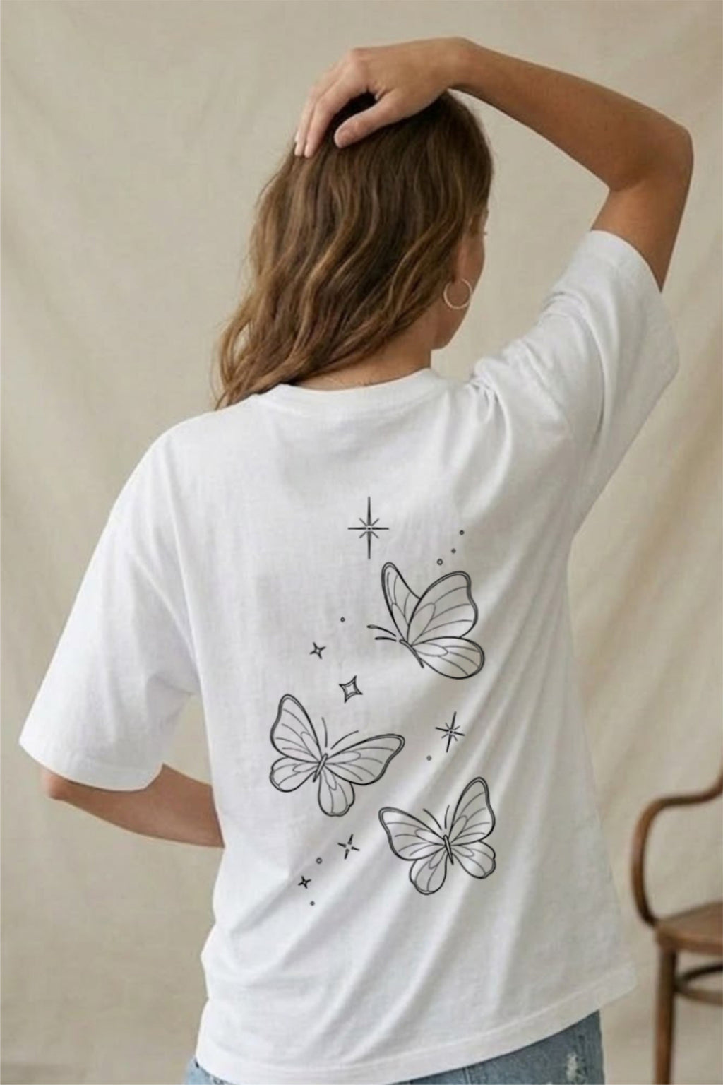 Butterfly girl t shirt