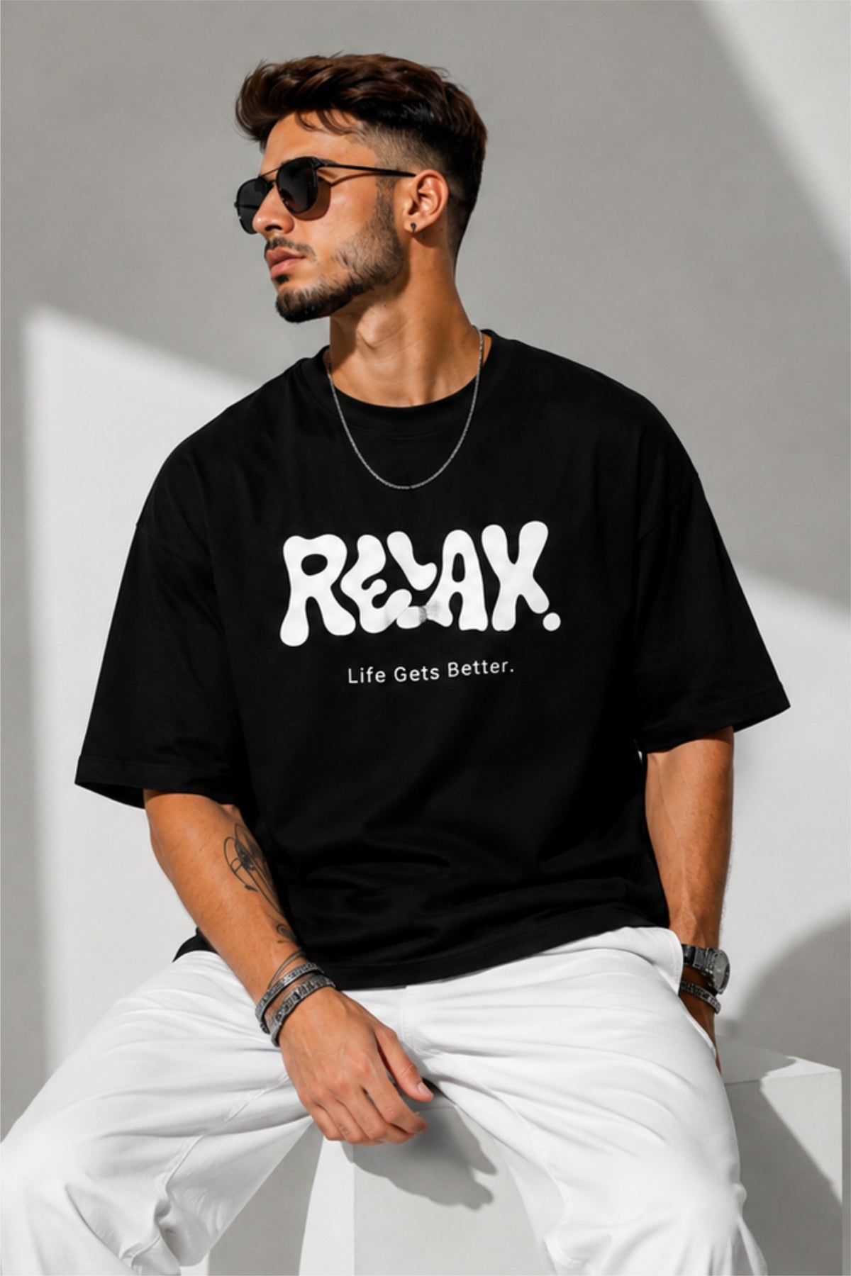 Fabrixa Premium RELAX Graphic Oversized T-Shirt