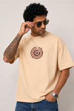 Abhimanyu Chakravyuh Oversized Graphic T-Shirt