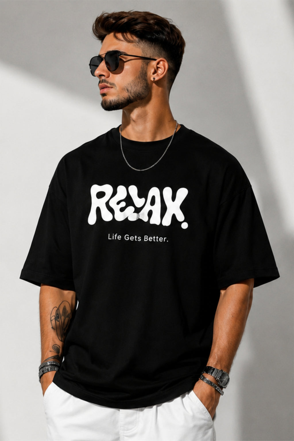 Fabrixa Premium RELAX Graphic Oversized T-Shirt