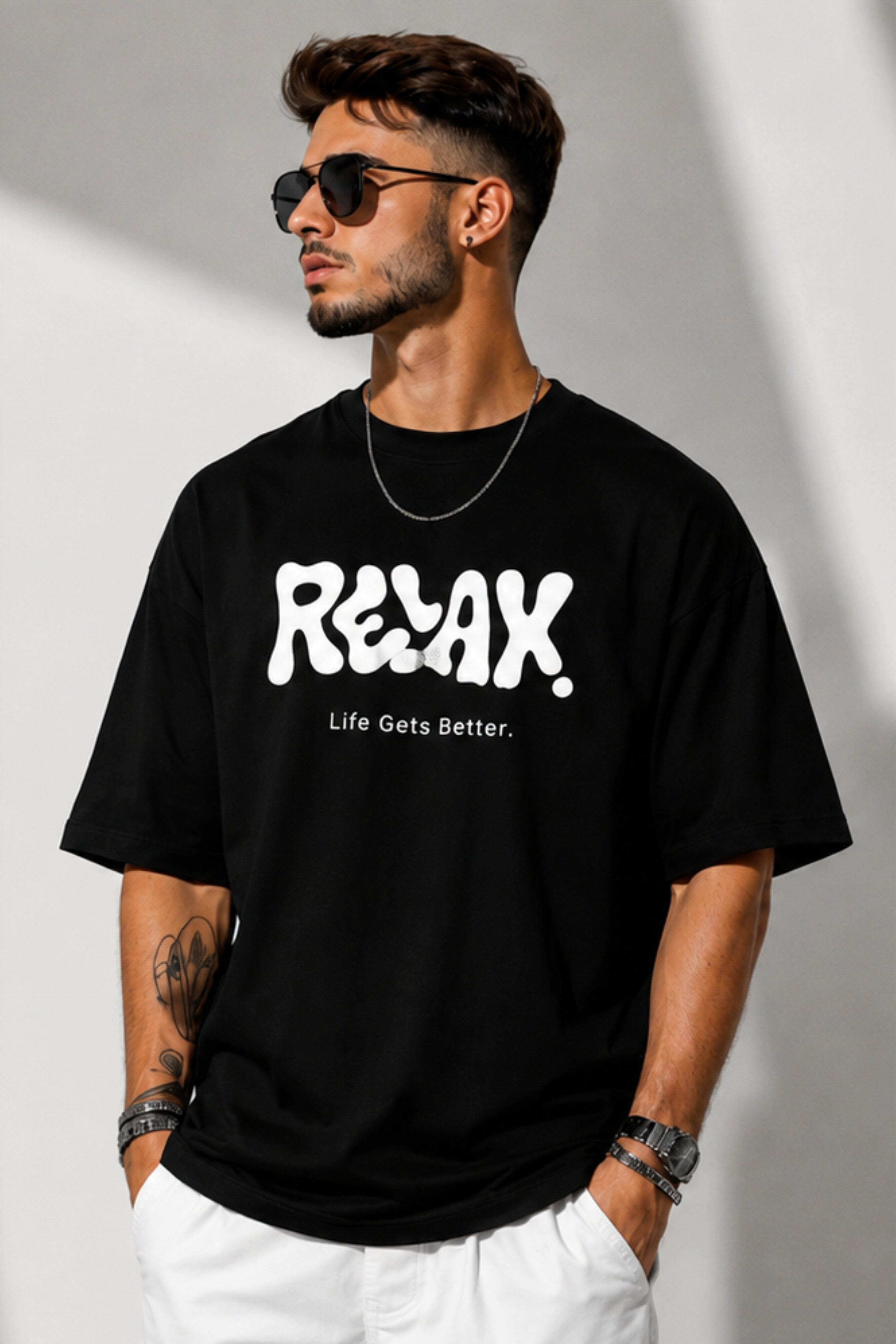 Fabrixa Premium RELAX Graphic Oversized T-Shirt