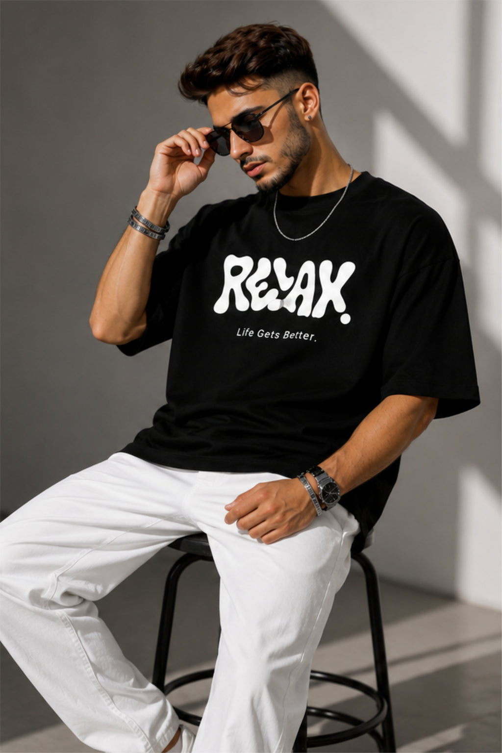 Fabrixa Premium RELAX Graphic Oversized T-Shirt