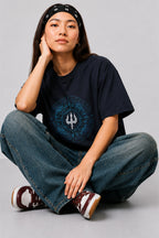 Women’s Oversized Trisul Graphic t shirt