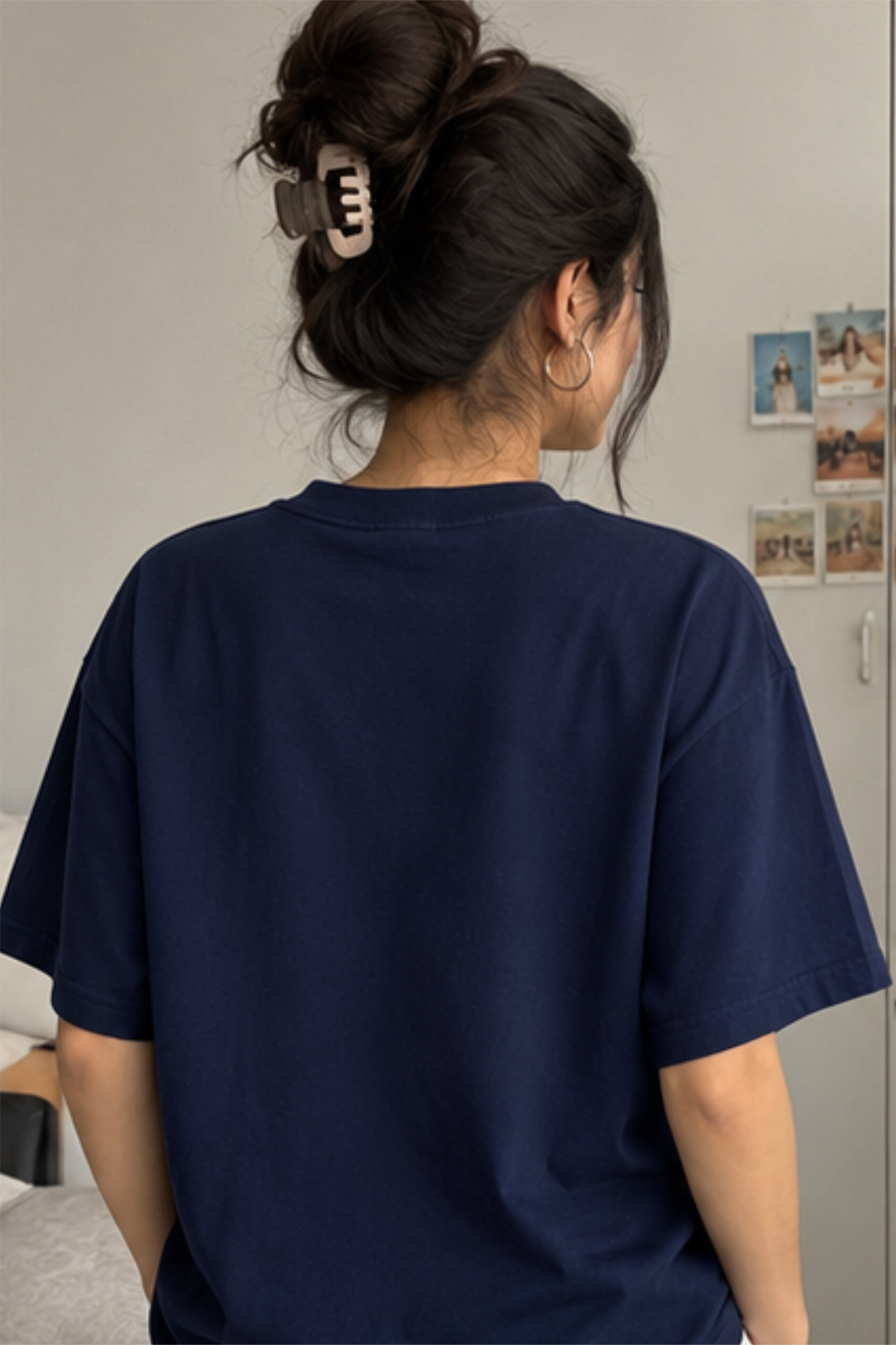 Panda Whispers Oversized Tee