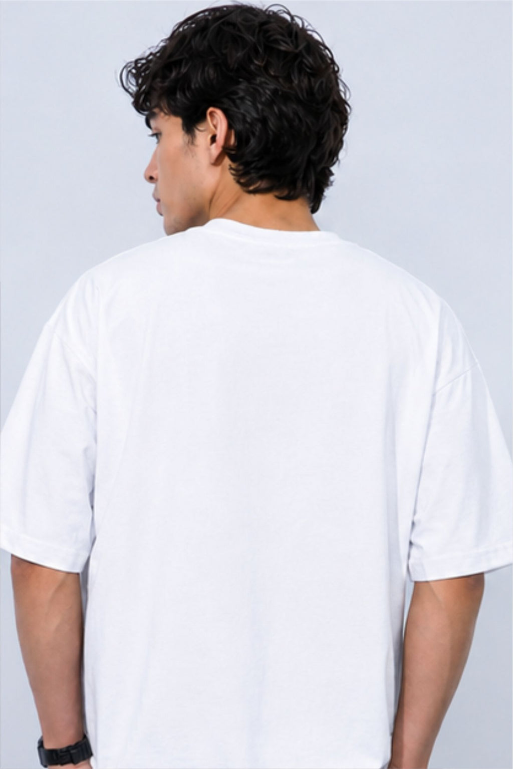 Kalyug Sanskrit Graphic Oversized T-Shirt – White | Fabrixa