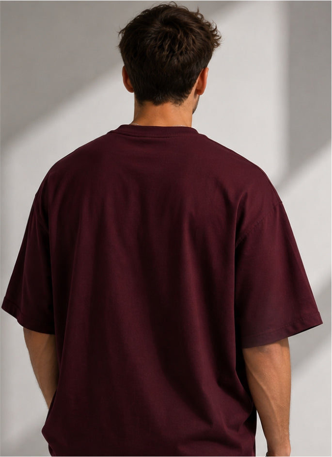 Think Different Graphic Oversized T-Shirt for Men