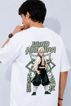 Sanemi Shinazugawa Demon Slayer Anime Oversized T-Shirt | Fabrixa
