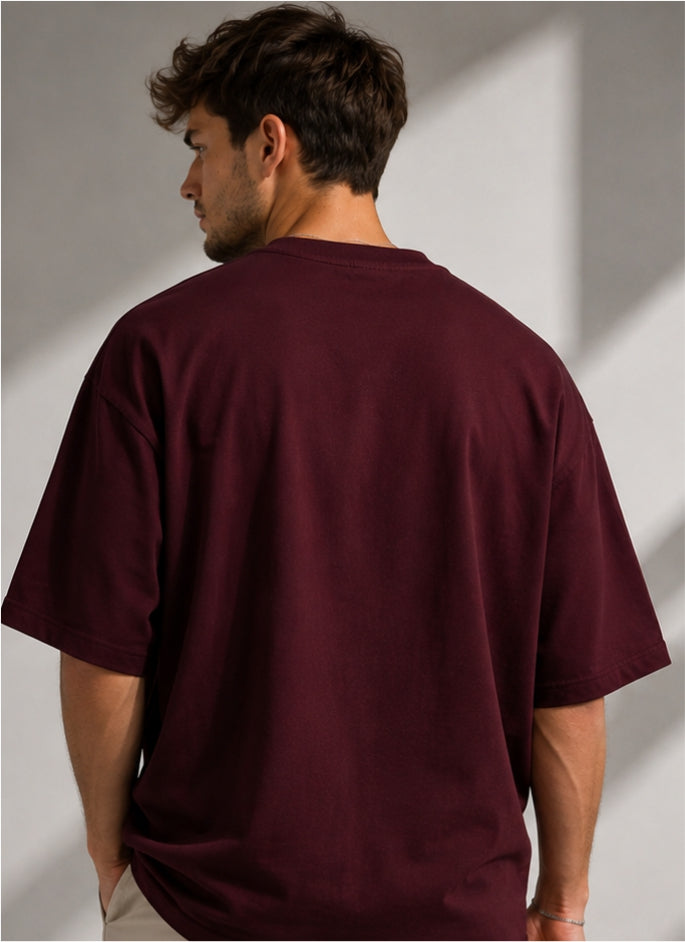 Think Different Graphic Oversized T-Shirt for Men