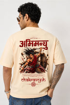 Abhimanyu Chakravyuh Oversized Graphic T-Shirt