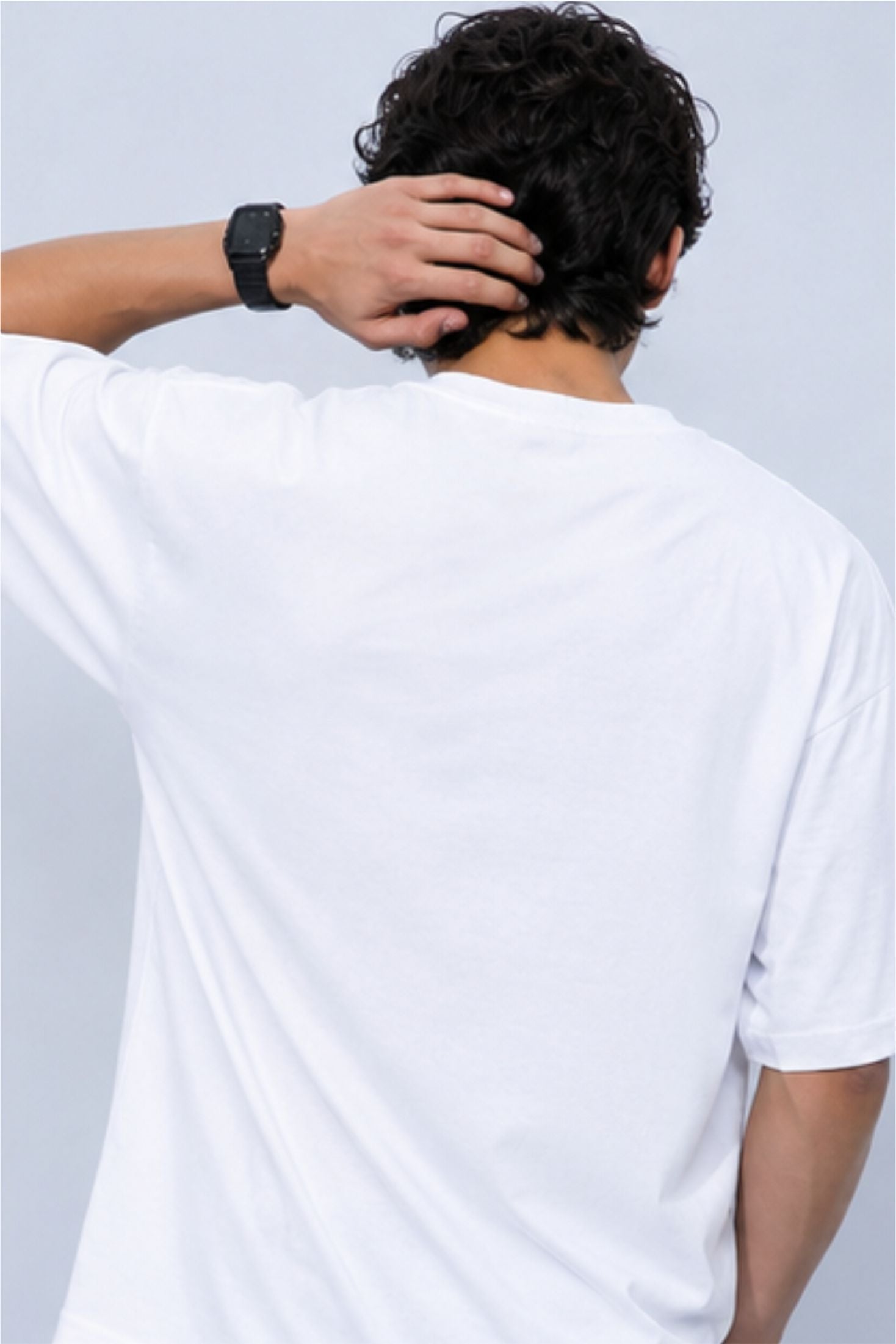 Kalyug Sanskrit Graphic Oversized T-Shirt – White | Fabrixa