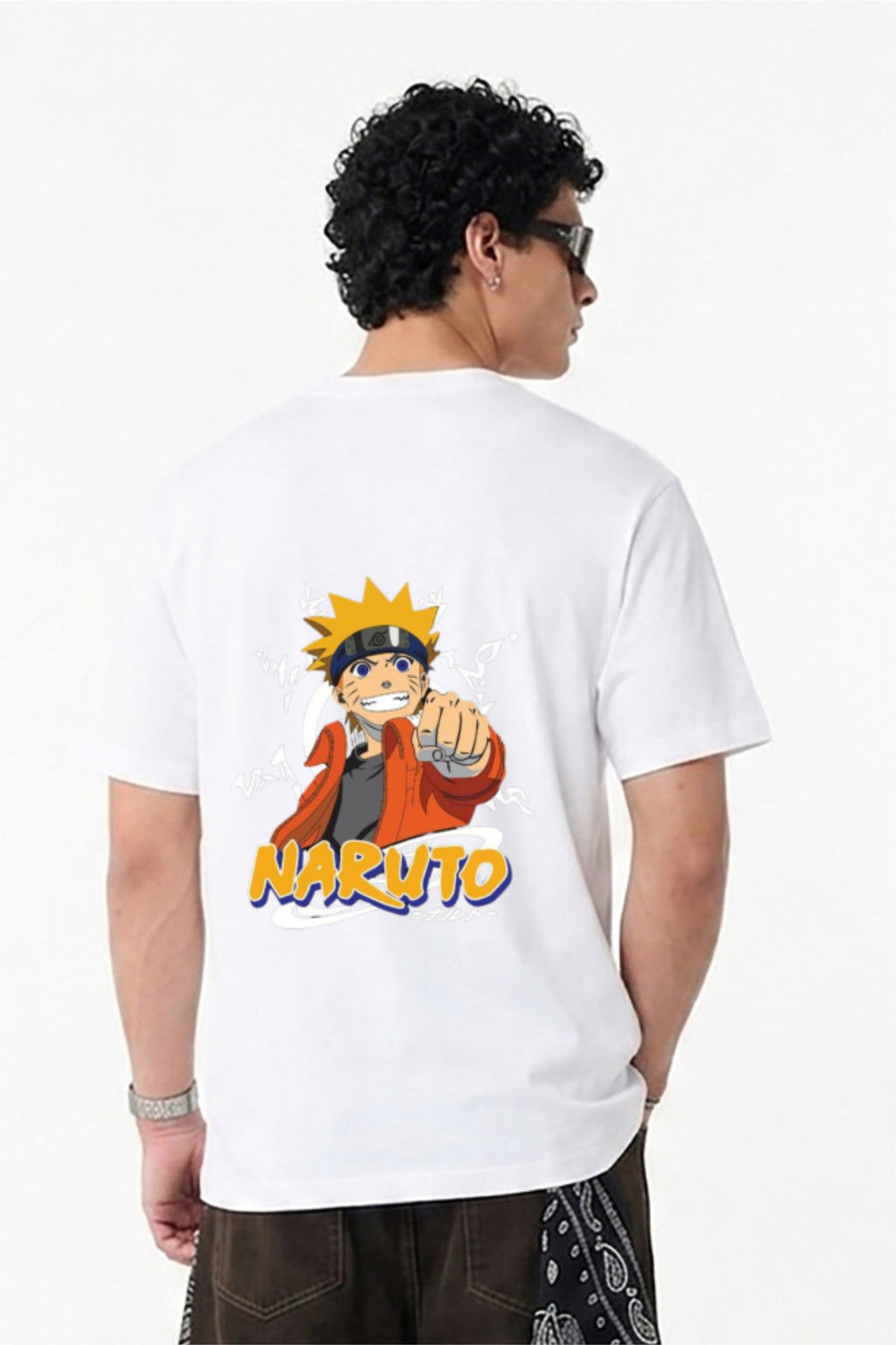 Naruto Anime Printed Round Neck T-Shirt
