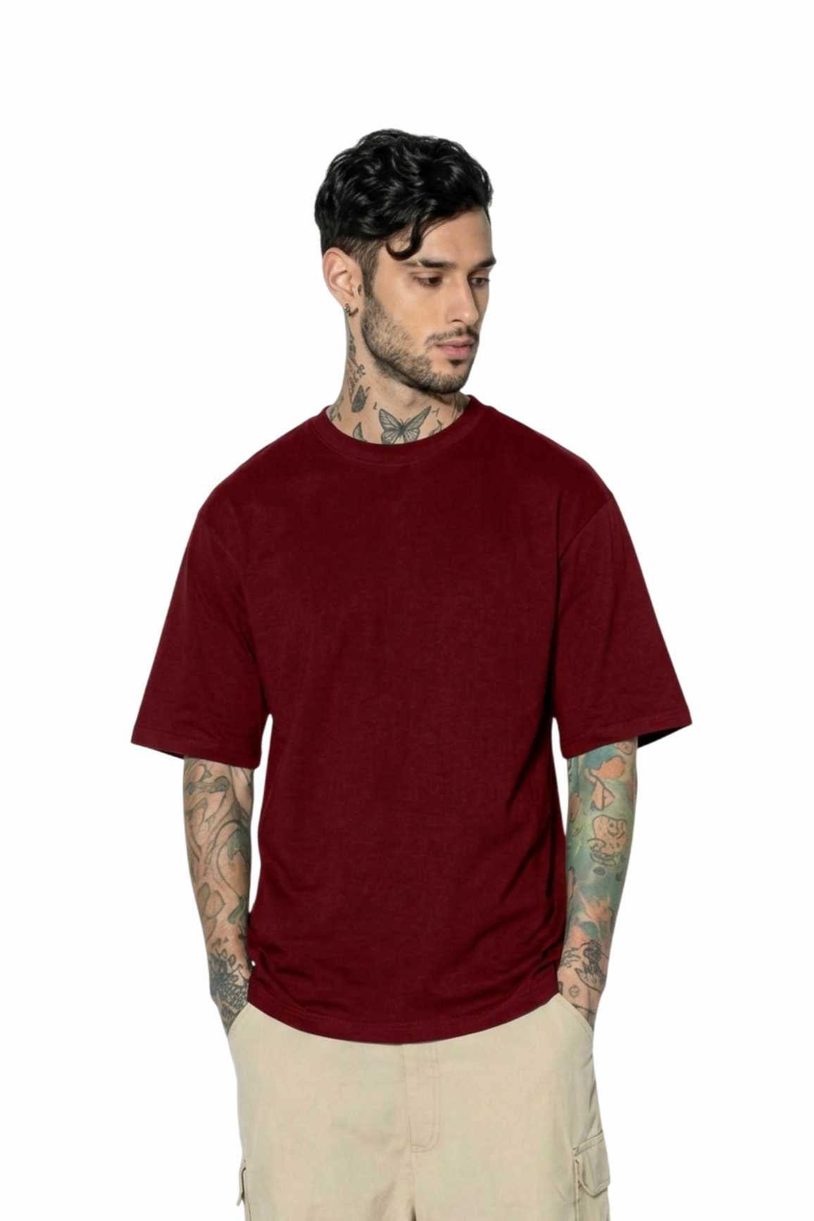 Plain oversize T shirt