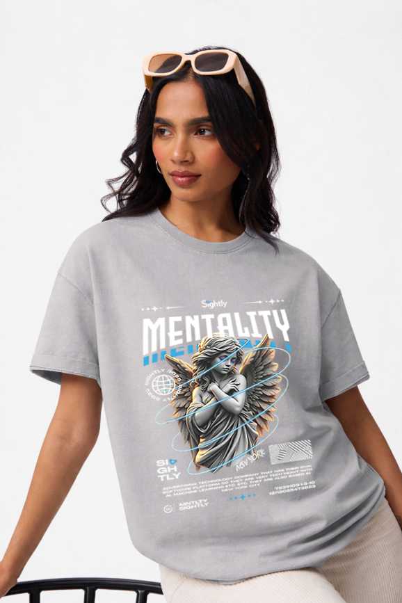 Streetwear Graphic girl oversize t shirt