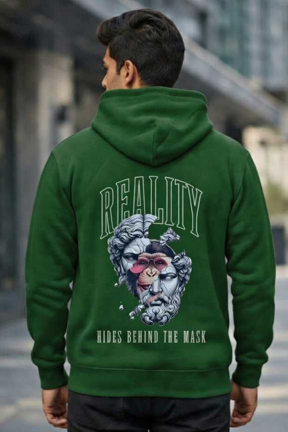 Typography Quote Monkey Hoodie