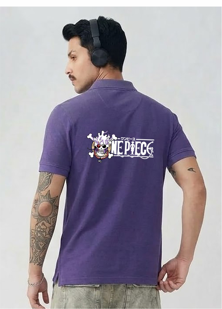 One pice Anime polo t shirt