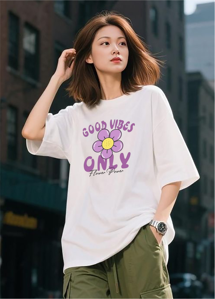Good vibes Only girls t shirt