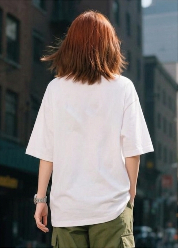 Good vibes Only girls t shirt - Back