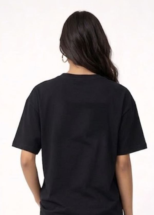 Wednesday series oversize t shirt - Back