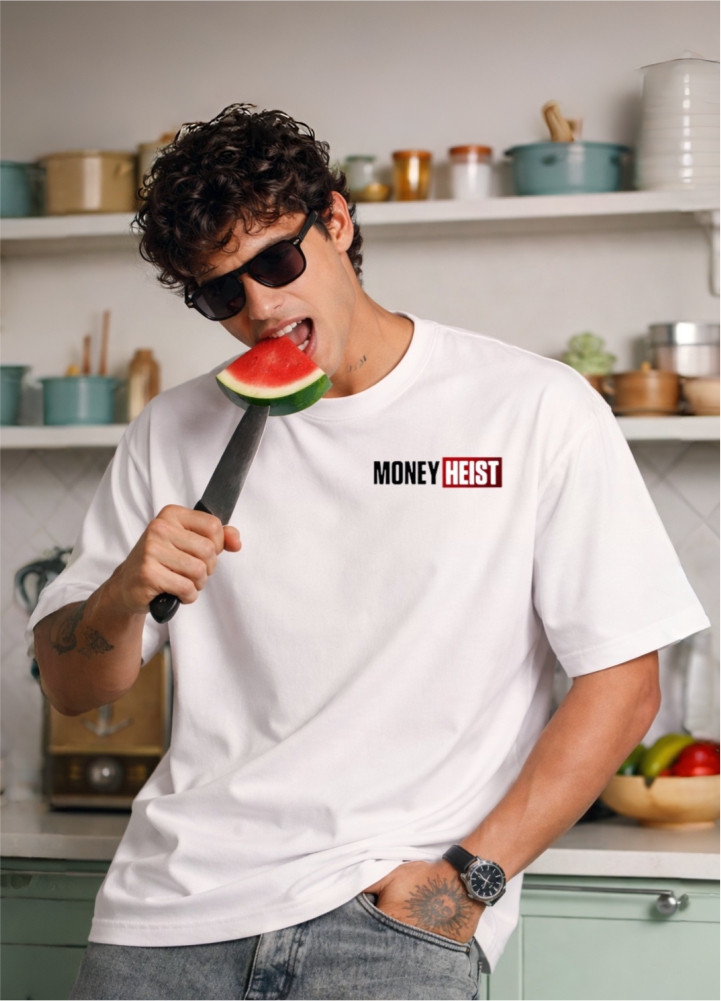 money heist over sized t shirt